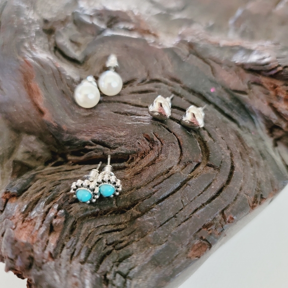 BOHO Lot of 6 Pairs of Earrings - Picture 3 of 9